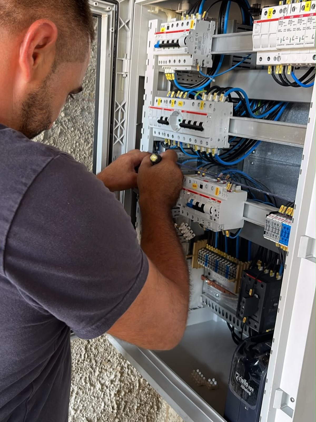 Pannelli solari installati da LP Servizi